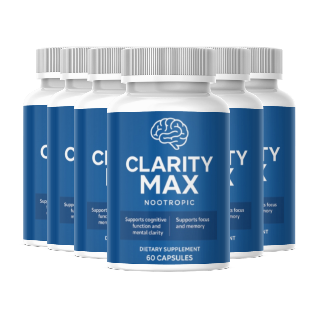 6 Bottles ClarityMax Brain Health Supplement